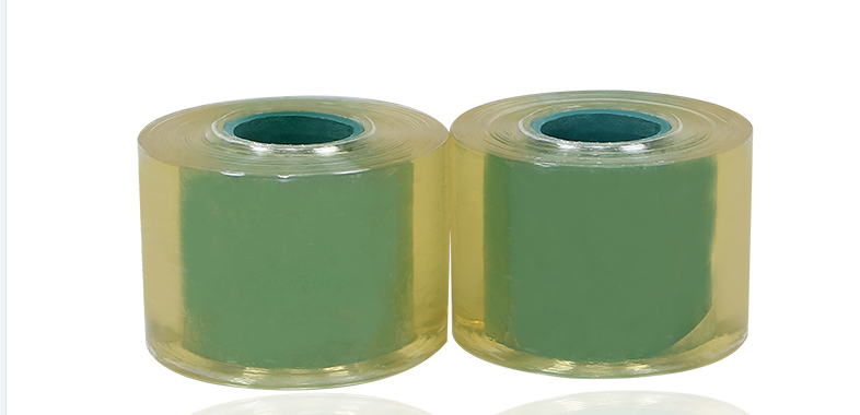 Статический фильм простирания OD 65mm толщины оболочки 0.06mm фильма PVC ширины 50mm для упаковки