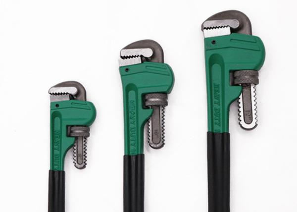 Heavy Duty Adjustable Pipe Wrench Spanner Steel Material Multipurpose