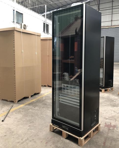 Glass Door Drinks Fridge Soft Drink Beer Refrigerated Display Coolers Upright Single Door Cooler