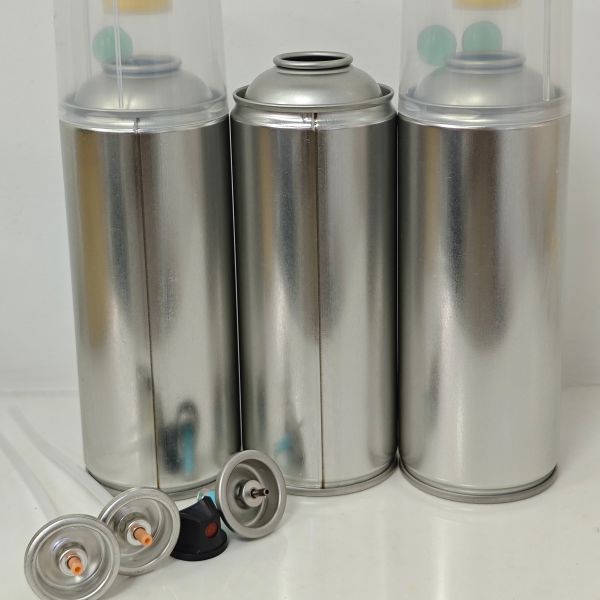 Air Freshener Refillable Empty Aerosol Cans Spray Tinplate with Leak Proof Cap