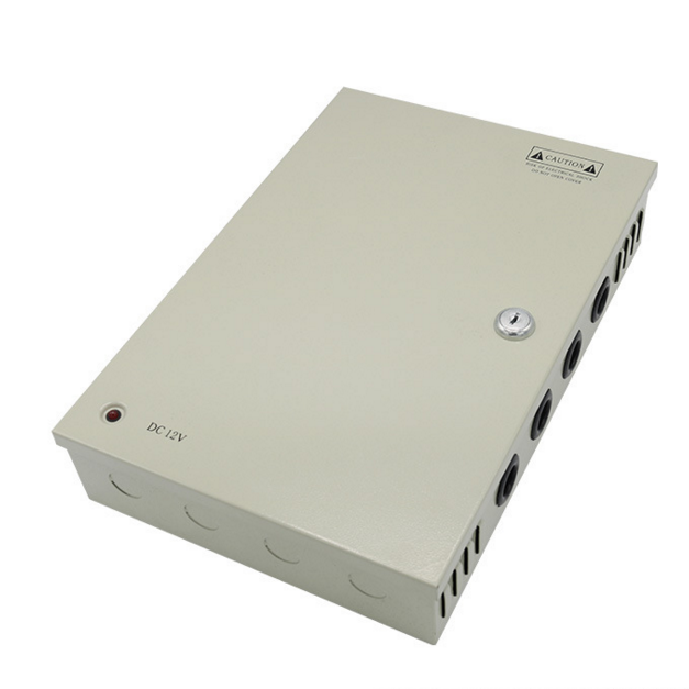 C-Power 2KG PTC Fuse 18CH Security Camera Power Supply Box DC 12V 20A for DVR CCTV