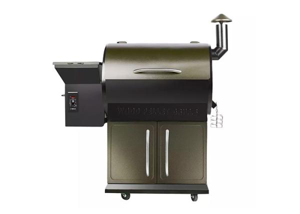 Charcoal Large Pellet Smoker Grills Combo Bbq Backyard Offset Barbecue Drum 48
