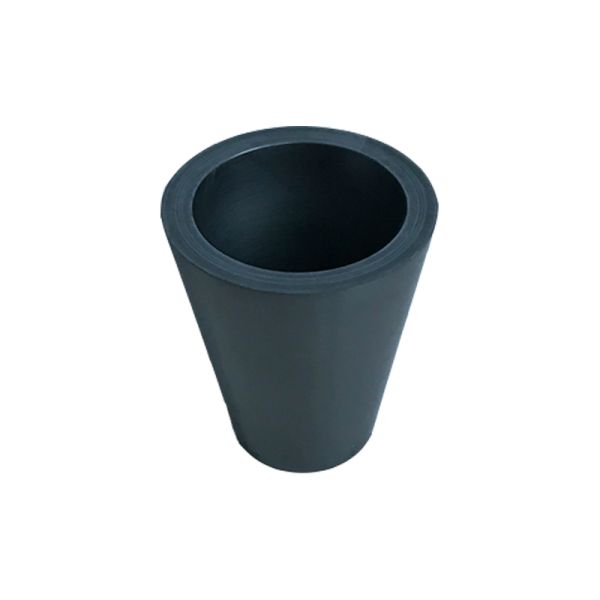 Customized Height Graphite Clay Crucible for High Temperature Metal Melting Process