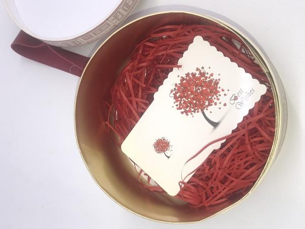 OEM a besoin de carton cylindre boîte bougie tube de papier emballage cadeau avec un design personnalisé