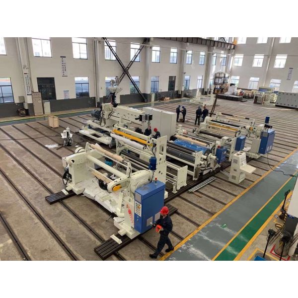 Автоматическая двухсторонняя машина для ламинирования PE-покрытия 200 м/мин