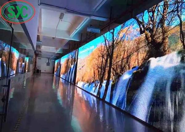 SMD 3528 P6 Display LED RGB grande IP65 longa vida LED TV de parede interior