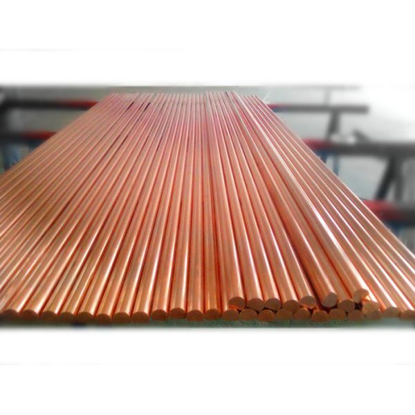 Industrial Used Copper Round Shaped Copper Rod  Big Diameter C1100 Red Copper Bar