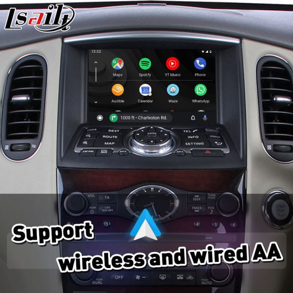 Интерфейс Lsailt Wireless AA Carplay для Infiniti EX EX25 EX35 EX37 EX30d 2007-2013