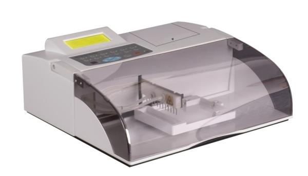 Lavador de microplacas de precisión para una limpieza exhaustiva de placas