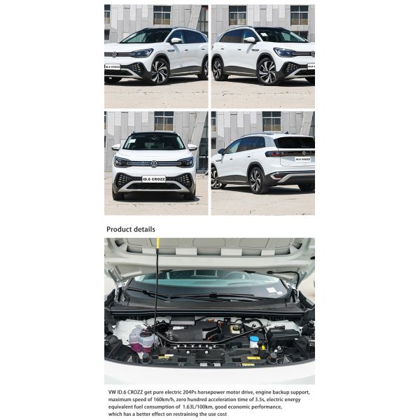 150 кВт Подержанный электромобиль Volkswagen 5-дверный электромобиль Средний до крупного внедорожника