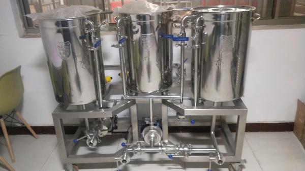 Electric Heating Mash Tun Lauter Tun for Beer Brewing Equipment 100L 200L Capacity