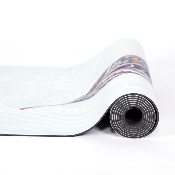 2mm 183cm Custom Printed Yoga Mats Fitness Workout Tools Suede
