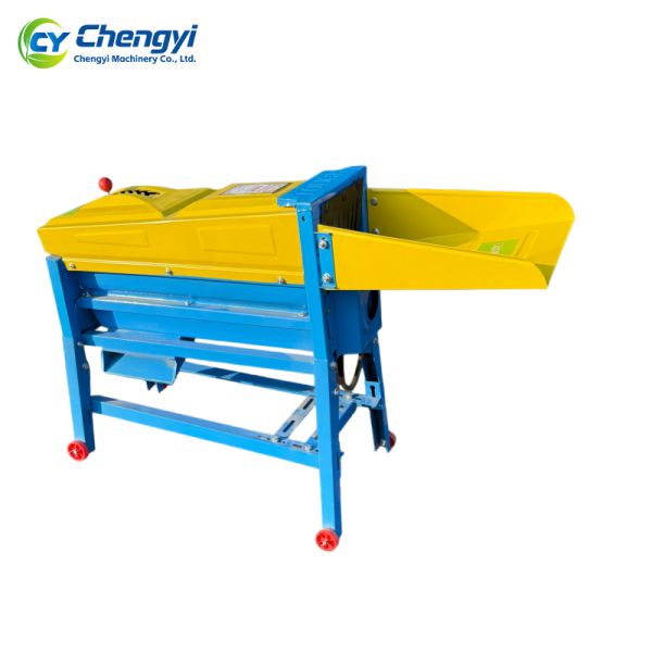 Iron Double Roller Corn Sheller Machine High Efficiency For Farms