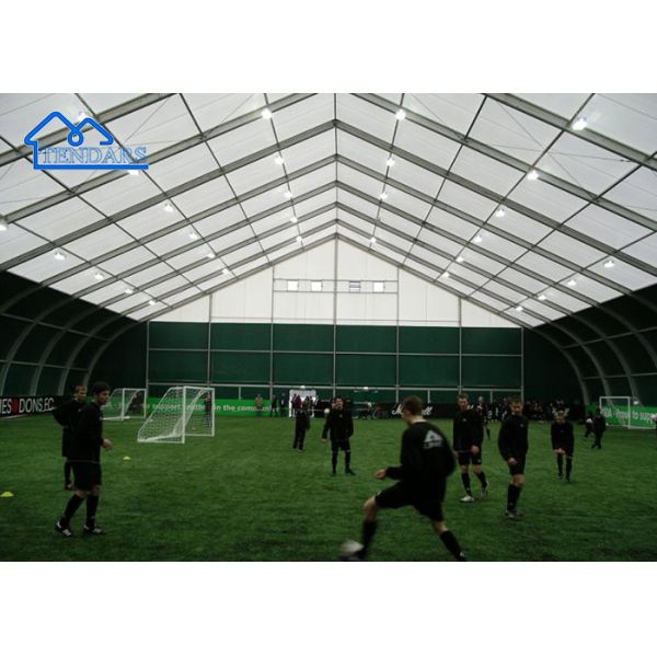 Streamline Shape 12x12m Curve Tent 6061/T6 Aluminum Frame 850g/m² Fabric for