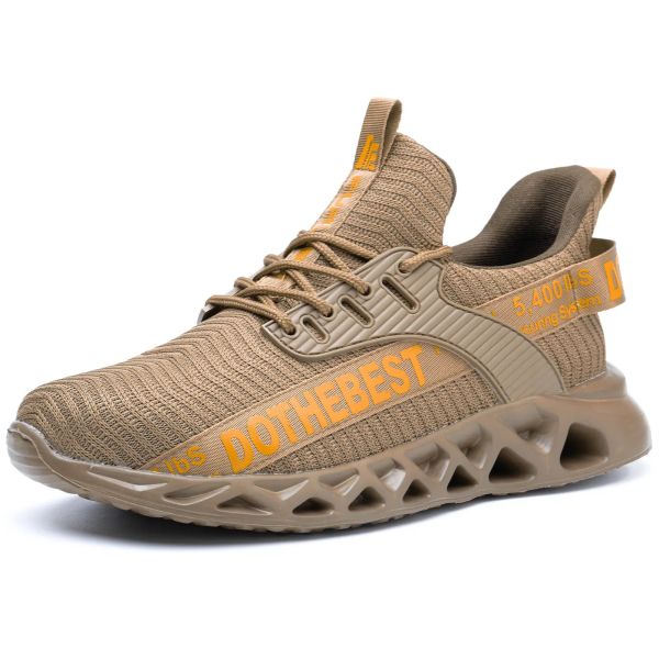 Fabric Uppe Comfortable Safety Shoes Anti Slip Rubber Shoes Lightweight