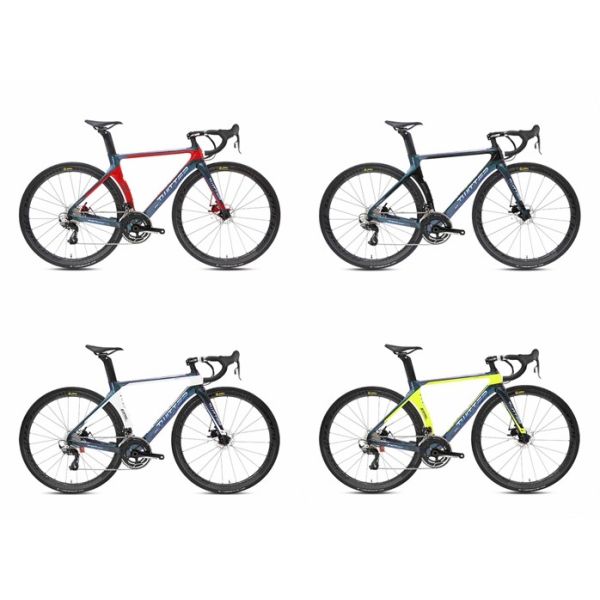 Полностью внутренний углерод велосипеда дороги волокна углерода кабеля интегрировал колеса 700c углерода Handlebar