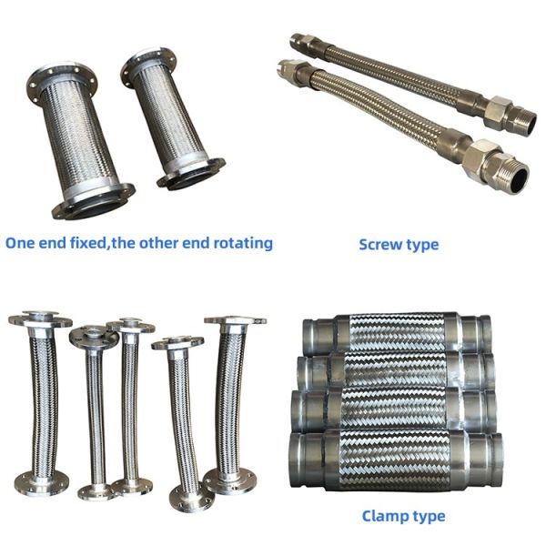 Гибкий металлический садовый шланг Нержавеющая сталь Шланг для расширения Сопротивление кислотам и щелотам