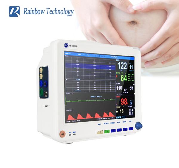 Hospital Medical ICU / CCU Pathological Analysis Fetal Monitor 12.1 Inch