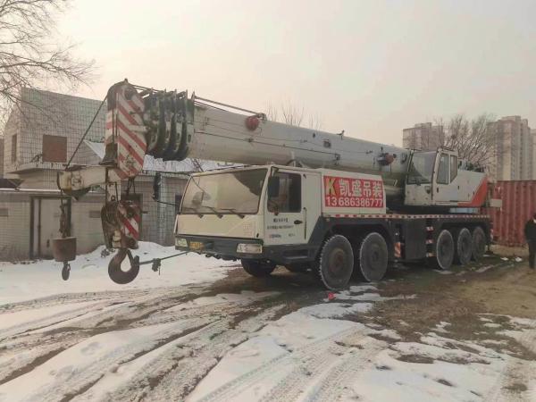 Cinq bras et cinq arbres 2009 Zml utilisé 90 tonnes grue camion grue pour vos demandes
