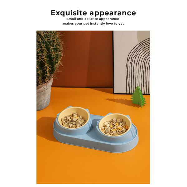 Настраиваемая керамическая миска для кормления домашних животных с материалом из нержавеющей стали