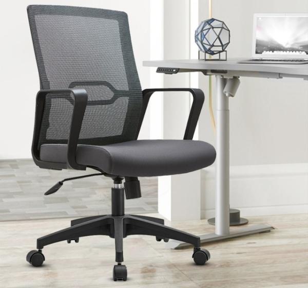 Business Premises Essential Lift Reclining Mesh Office Chair with Lumbar Protection