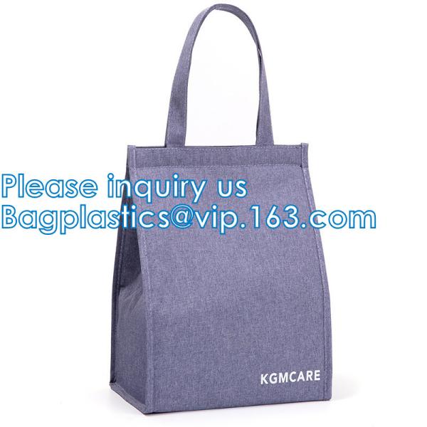 Non Woven Fabric Cooler Bags, Insulated Bag, Hot & Cold Food Delivery Bag, grocery shopping, Food delivery