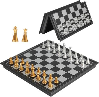 Premium Portable Magnetic Induction Chess  Armory Chess Set Lightweight