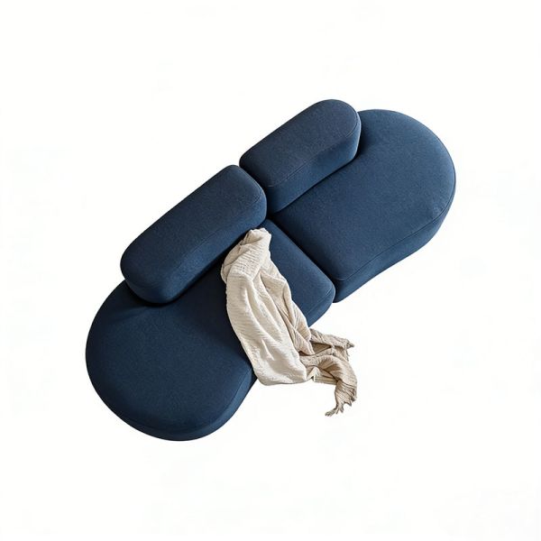 Modern Compressible Modular Sectional Sofa Space Saving Vacuum Pack Couch For Living Room Apartment
