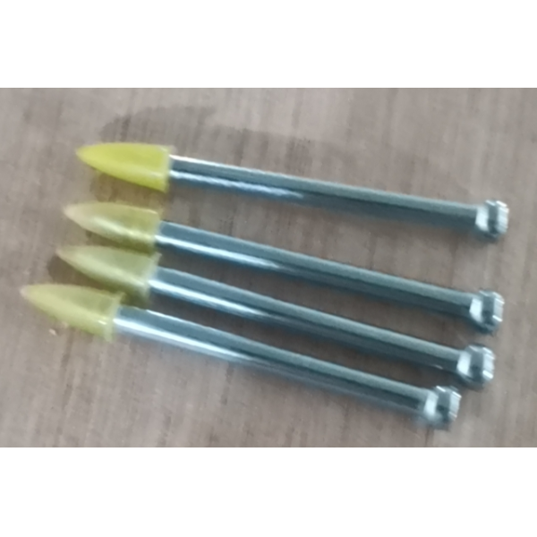 7.6mm Head Diameter Pin Clip Nail One Hole Conduit Strap for Secure Attachment to Concrete