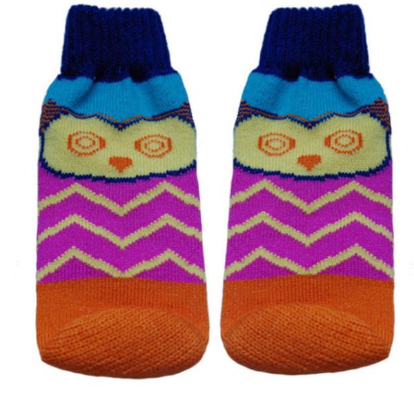 knitted cotton wine bottle socks