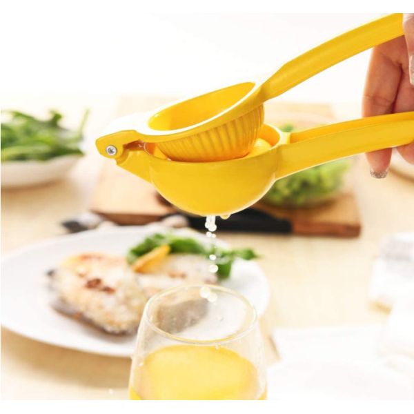 Manual Lemon Citrus Fruit Squeezer Juicer Lime Press Metal Kitchen Tool