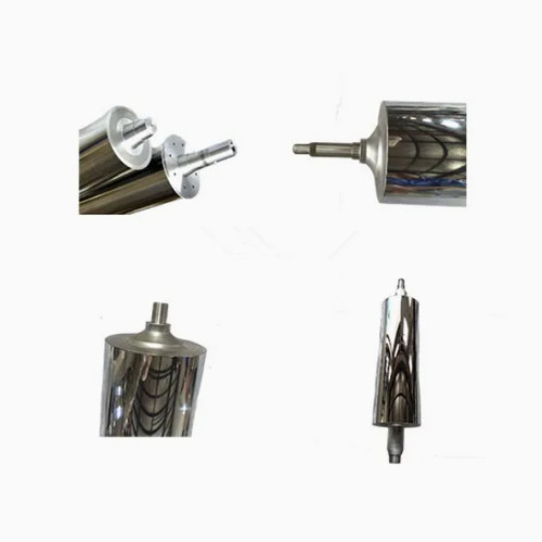 Rodillo calefactor de espejo cromado con rugosidad Ra0.01mic y longitud de 300-8000mm para el estampado de películas láser