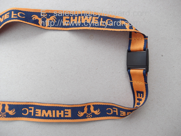Cheap Woven Ribbon with Jacquard Logo, Custom Woven Neck Lanyards Supplier China