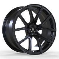 O PC do preto 1 do brilho forjou o preto resistente 22inch do brilho da ave de rapina das rodas F150