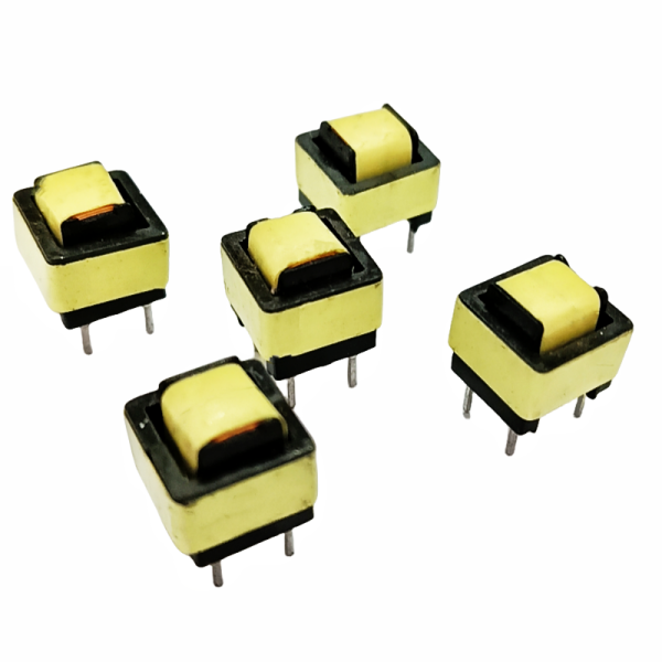 EE8.3 Common Mode Filter Inductor Horizontal Coated With Customized Coil Feature