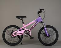Bicycle de montagne à haute vitesse en acier au carbone à 21 vitesses 18 pouces avec pneu pneumatique à freinage