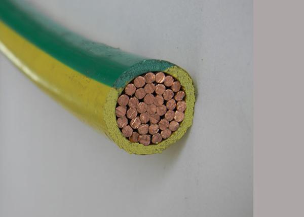 450/750V Electric Building Wire Fil isolé de terre 1x35mm² Vert/Jaune PVC Electrical Wire Earthing Cable