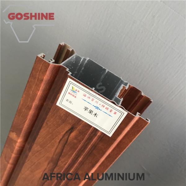 China aluminum extrusion factory produce new design aluminum profile wooden grain