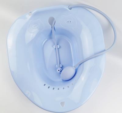 Banho de Sitz, para sobre o cuidado após o parto do toalete, especial para mulheres gravidas, bacia pós-operatório do cuidado, banho dobrável Sitz