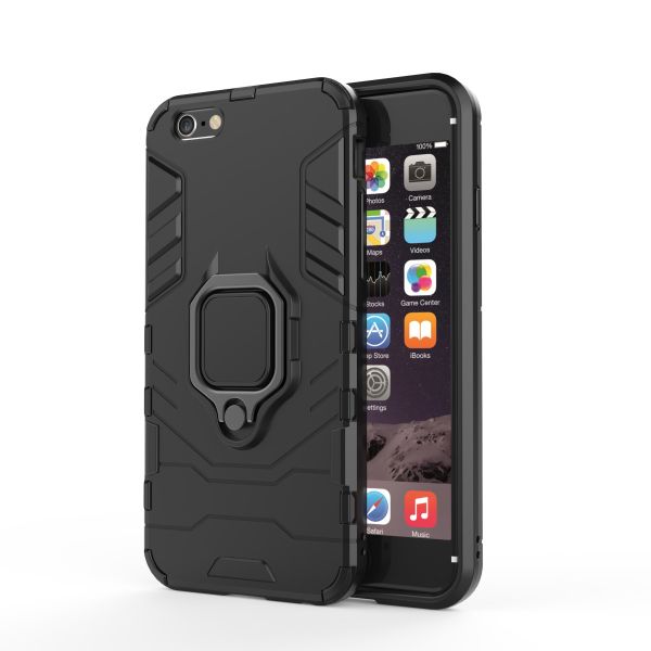 Armor Shockproof Case For iPhone 6, 6s Finger Ring Holder Phone Cover Coque