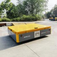 10 Ton Electric Flat Cart Heavy Duty Motorized Industrial Transfer Carts