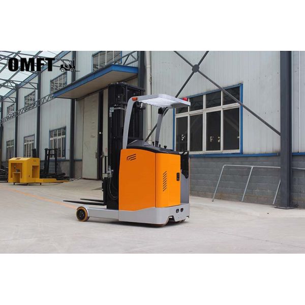 1500kg 1.5 Ton Small Electric Reach Forklift Truck for Easy and Comfortable Operation