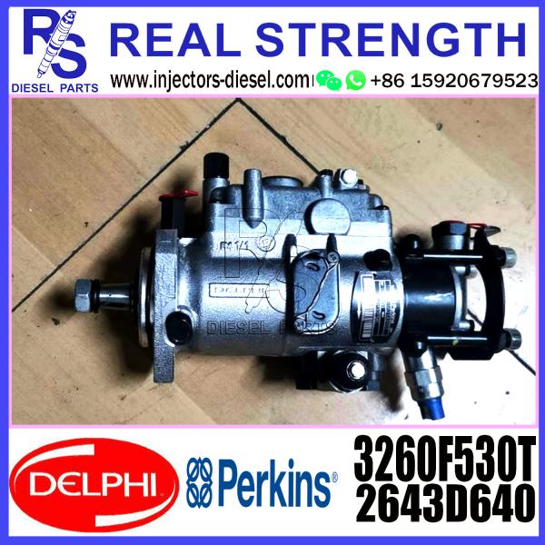 Bomba diesel auténtica y a estrenar 3260F530T 2643D640 de la inyección de carburante para Perkins Engine