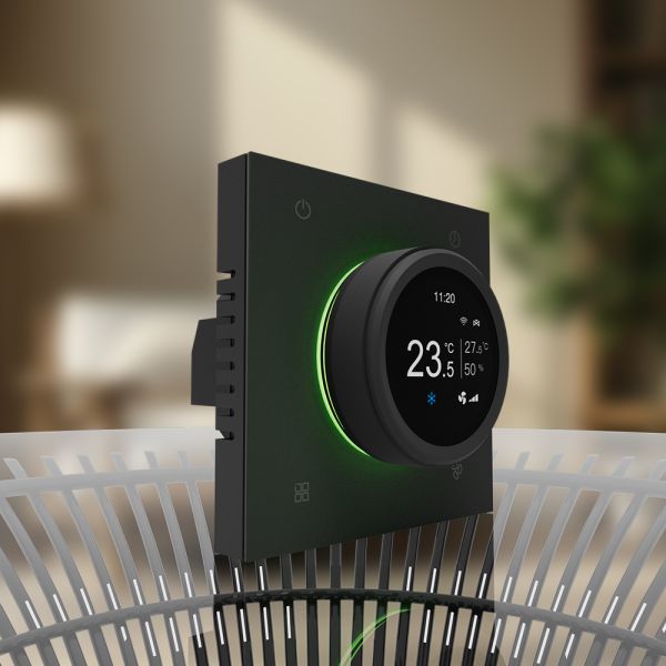 Home HVAC Smart WiFi Thermostat Controller With Temperature Humidity Monitoring
