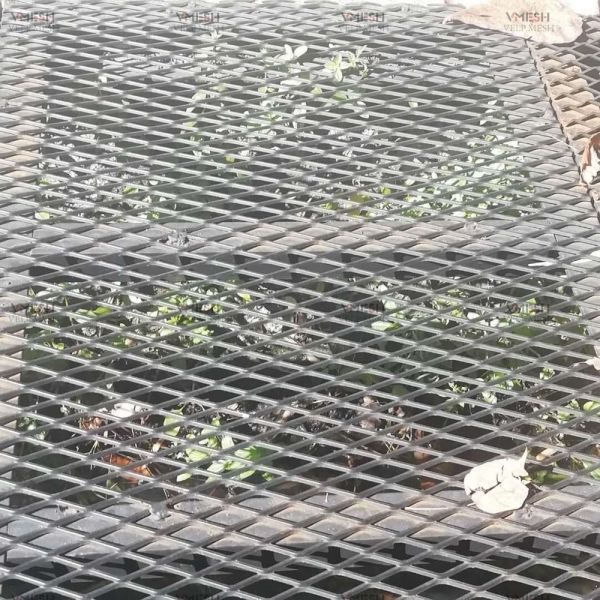 Galvanized Steel Diamond Expanded Metal Mesh For Platform Walkway
