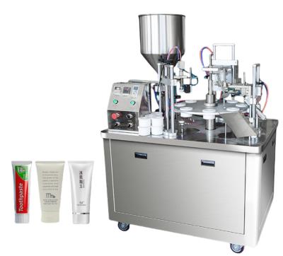 Automatic Tube Sealer Laminate Toothpaste Lotion Automatic Soft Aluminium Plastic Tube Filling And Sealing Machine