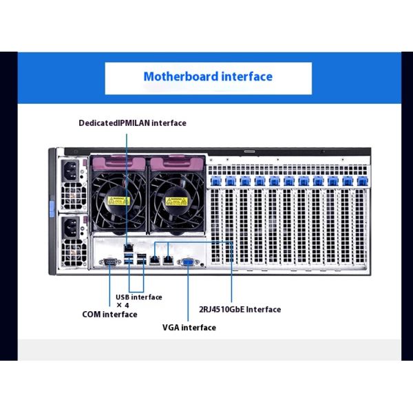Supermicro SYS-7048GR-TR 4U Tower Server 4GPU With 2.2ghz Xeon CPU And 16GB DDR4 Memory HDD SSD