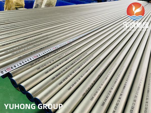 Nickel Base Alloy Heat Exchanger Tubing ASTM B622 Aloy C22 Seamless Pipe