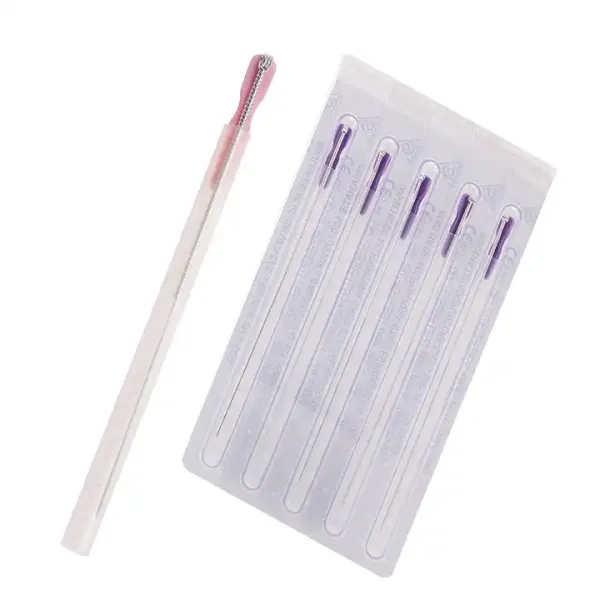 100pcs/Box Body Facial Acupuncture Needles Disposable Acupuncture Sterile Needles