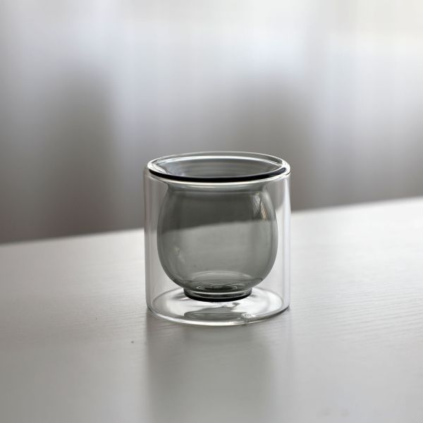 Glass Cup Double Wall High Borosilicate Glass Heat Resistant Milk Water Coffee Glass Mug Tumbler Cup Espresso Glass Cup